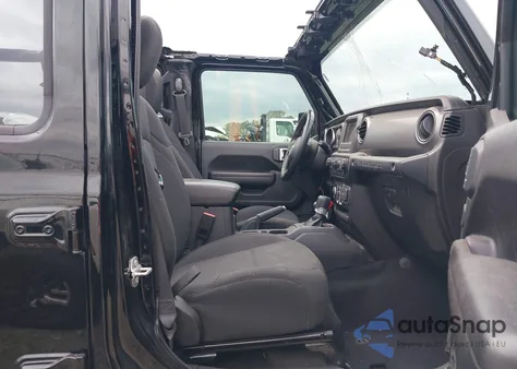 2022 Jeep Wrangler Unlimited High Tide 4X4 из США, поврежденный, VIN 1C4HJXDG6NW253313